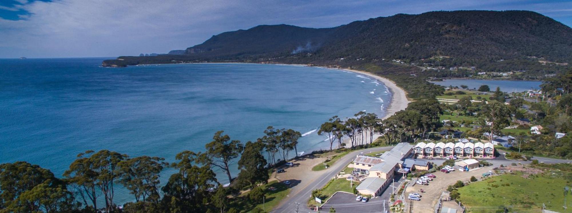 Lufra Beachside Hotel Eaglehawk Neck Eksteriør bilde