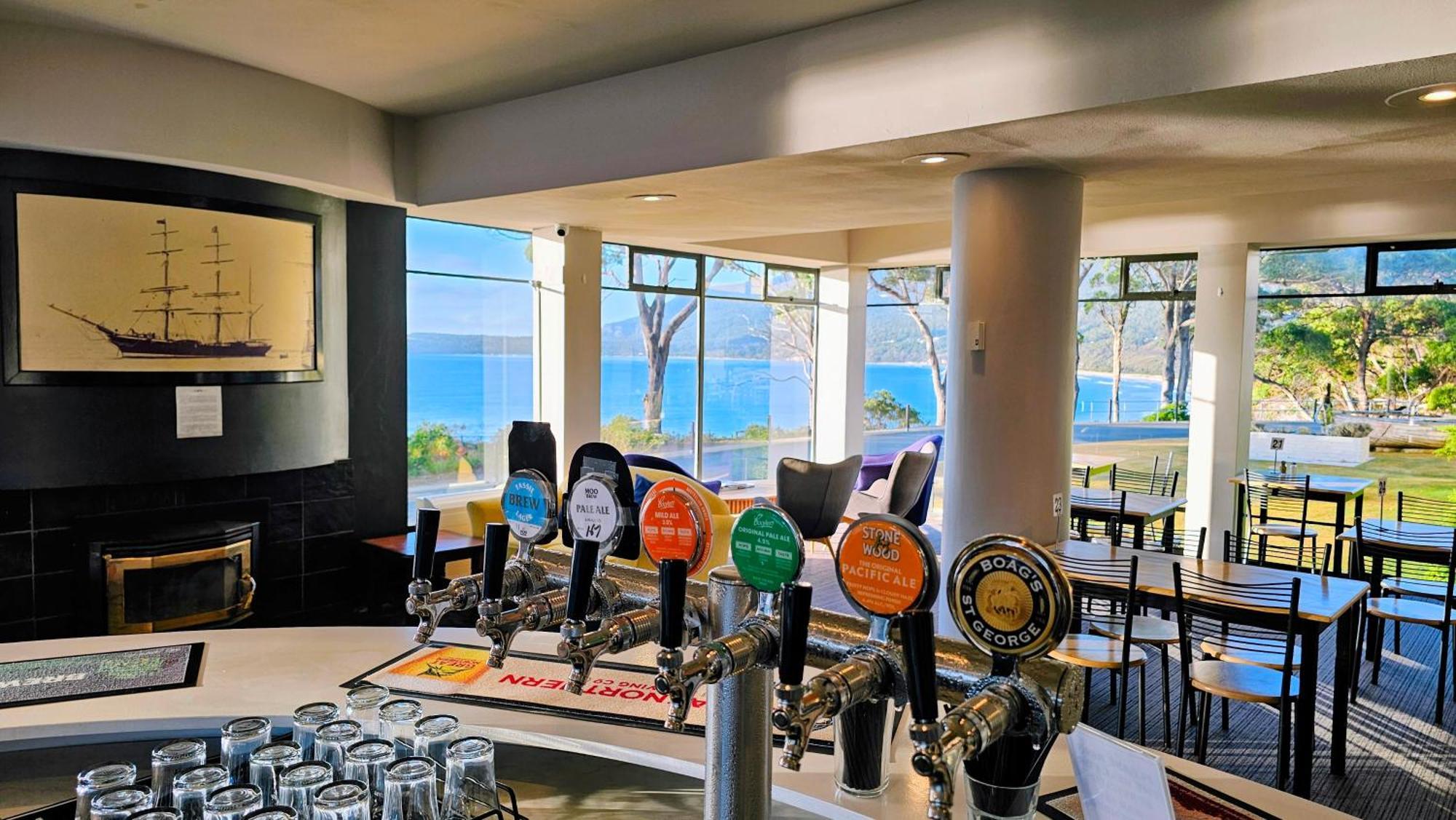 Lufra Beachside Hotel Eaglehawk Neck Eksteriør bilde